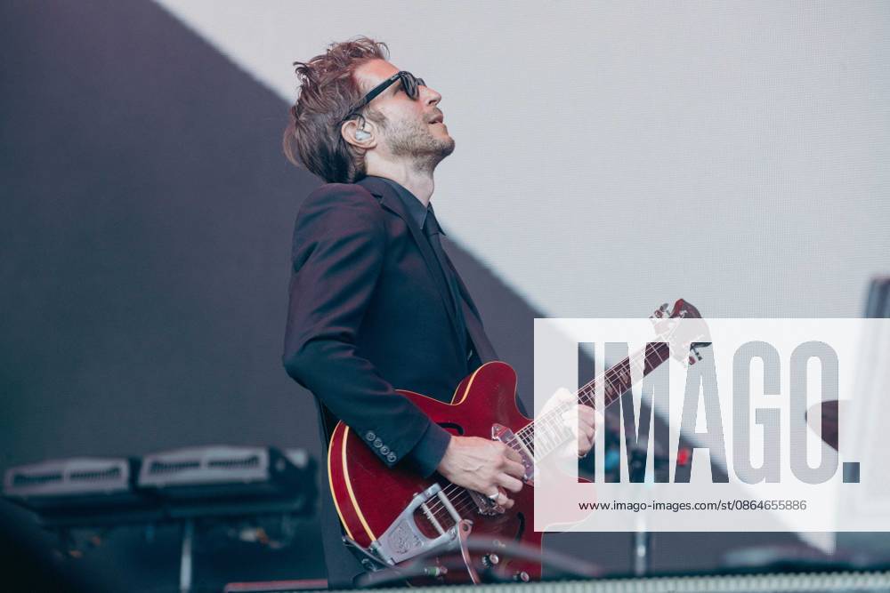 Interpol performing live at Outbreak Fest, in London, United Kingdom, on 23 August 2026 Interpol performing live at Outbreak Fest, in London, United Kingdom, on 23 August 2026, Credit:Sarah Tsang Avalon