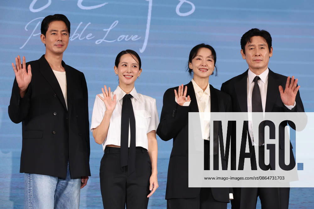 Movie Possible Love Movie Possible Love The stars of the new Netflix movie Possible Love -- Jo In-sung, Jo Yeo-jung, Jeon Do-yeon and Seol Kyung-koo (L to R) -- pose for a photo during a publicity event in Seoul on Aug. 25, 2026. (Yonhap) 2026-08-25 12:49:25 < 1980-2026 YONHAPNEWS AGENCY. .> ¼­¿ïÆ¯º°½Ã