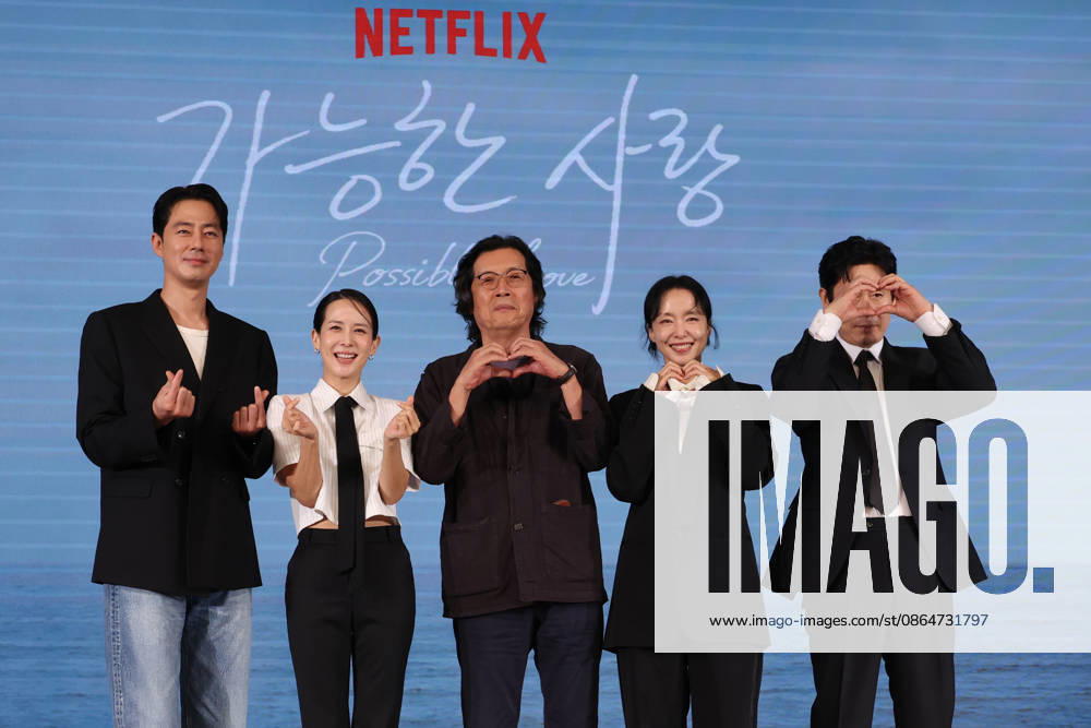 Movie Possible Love Movie Possible Love The stars of the new Netflix movie Possible Love -- Jo In-sung, Jo Yeo-jung, Jeon Do-yeon and Seol Kyung-koo (L to R) -- along with director Lee Chang-dong (C) -- pose for a photo during a publicity event in Seoul on Aug. 25, 2026. (Yonhap) 2026-08-25 12:48:19 < 1980-2026 YONHAPNEWS AGENCY. .> ¼¿ïƯº°½Ã