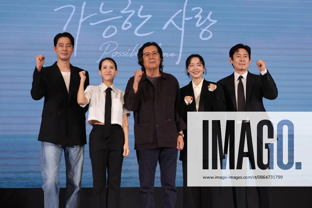 Movie Possible Love Movie Possible Love The stars of the new Netflix movie Possible Love -- Jo In-sung, Jo Yeo-jung, Jeon Do-yeon and Seol Kyung-koo (L to R) -- along with director Lee Chang-dong (C) -- pose for a photo during a publicity event in Seoul on Aug. 25, 2026. (Yonhap) 2026-08-25 12:48:05 < 1980-2026 YONHAPNEWS AGENCY. .> ¼¿ïƯº°½Ã