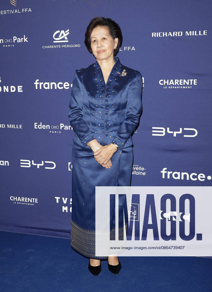 Princess Norodom Arunrasmy at the photocall for the opening night of the 19th edition of the Angoulême Francophone Film Festival on August 24, 2026. Coadic Guirec Bestimage Photocall of the opening night of the 19th edition of the Angoulême Francophone Film Festival on August 24, 2026, Angoulême, France