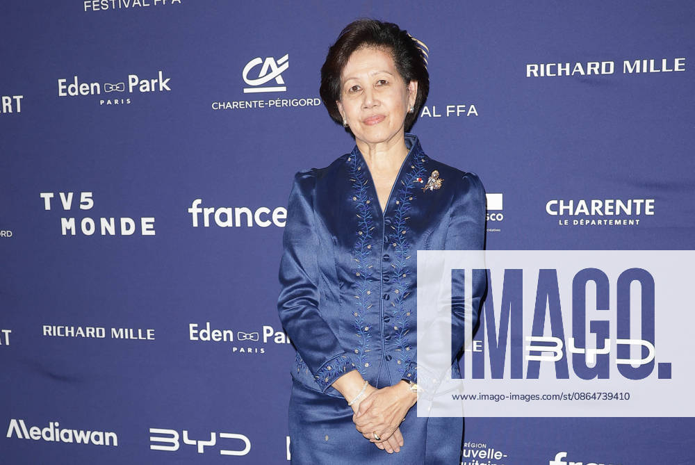 Princess Norodom Arunrasmy at the photocall for the opening night of the 19th edition of the Angoulême Francophone Film Festival on August 24, 2026. Coadic Guirec Bestimage Photocall of the opening night of the 19th edition of the Angoulême Francophone Film Festival on August 24, 2026, Angoulême, France