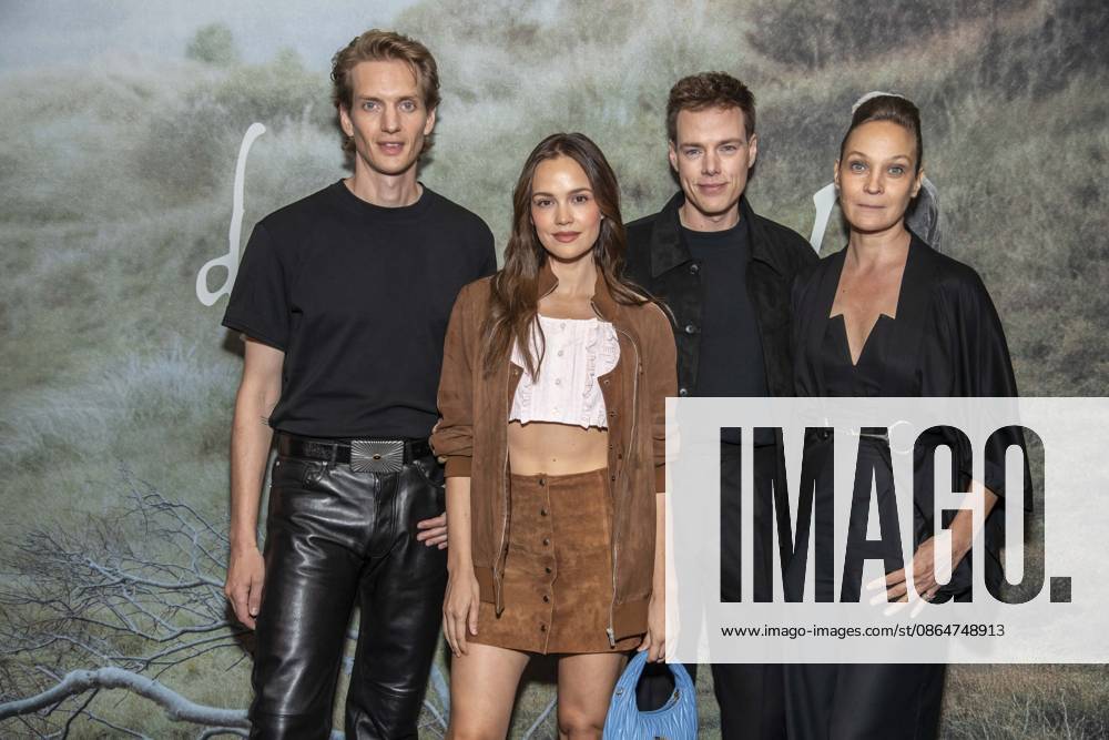 ABB HEIMATLOSE: Paul Boche, Emilia Schüle Schuele, Kai Stänicke Staenicke, and Jeanette Hain—cast members attending the special screening of *Heimatlose* at KinoAchtBerlin on August 24, 2026, in Berlin, Germany