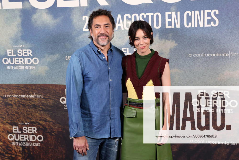 Rodrigo Sorogoyen presents his film *El ser querido* in Madrid. Javier Bardem and Vicky Luengo pose at the photocall for the film *El ser querido* on August 25, 2026, in Madrid, Spain. CELEBRITIES MOVIES FILM PHOTOCALL Raú Madrid Madrid Spain