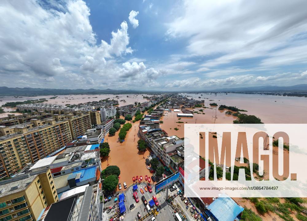 (260825) -- CHONGZUO, Aug. 25, 2026 -- An aerial drone photo taken on Aug. 25, 2026 shows a view of Ningming County, Chongzuo City, south China s Guangxi Zhuang Autonomous Region. Continuous heavy rainfalls caused by Typhoon Narra, the 19th typhoon of the year, have swept many areas in Ningming. Local authorities have fully engaged in rescue and relief efforts. As of 12:00 p.m. (Beijing Time) on Tuesday, 22,008 stranded civilians had been transferred. ) CHINA-GUANGXI-NINGMING-TYPHOON-STRANDED RESIDENTS-TRANSFER (CN) ZhouxHua