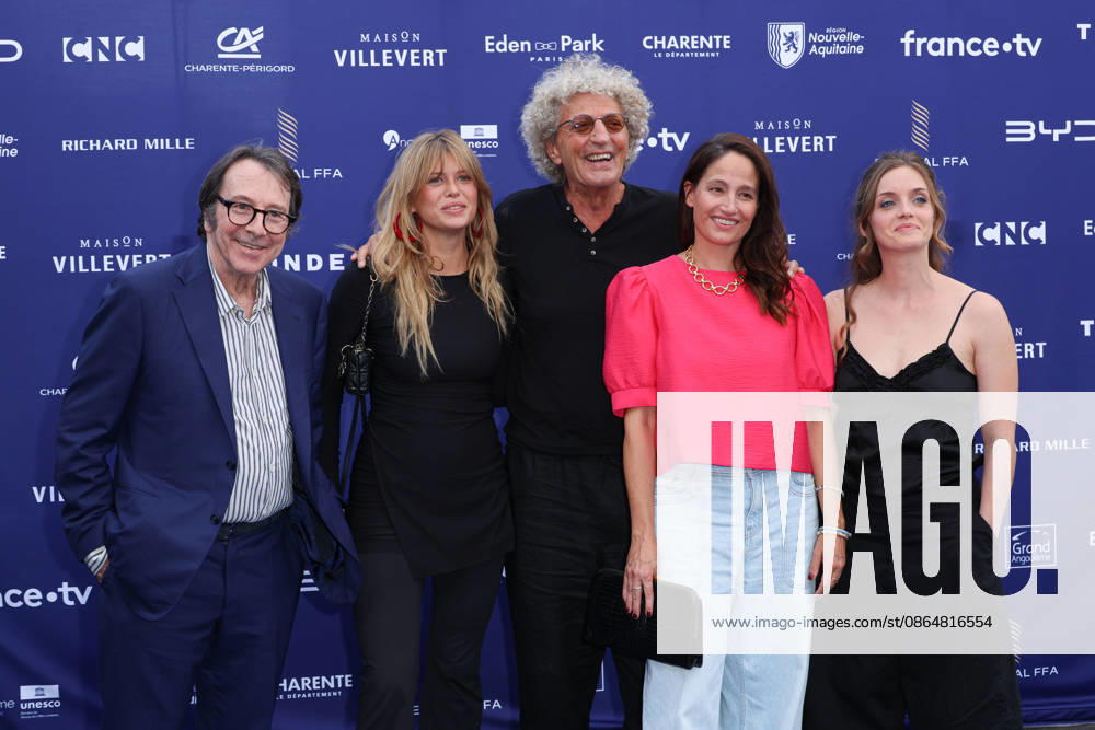 Festival du Film Francophone d AngouleÌ‚me 2026 - jour 2 Jean-Hugues Anglade, Julia de Nunez, Ellie Chouraqui, Marie Gillain et Fantine Guyot Festival du Film Francophone d AngouleÌ‚me 2026, le 25 août 2026.