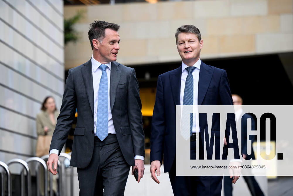 NATIONAL CABINET MEETING, NSW Premier Chris Minns (left), and VIC Premier Ben Carroll meet ahead of a National Cabinet Meeting Sydney, Wednesday, August 26, 2026. ( NO ARCHIVING SYDNEY NEW SOUTH WALES AUSTRALIA
