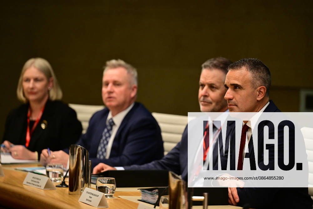 NATIONAL CABINET MEETING, Premier of South Australia, Peter Malinauskas (left) attends the National Cabinet Meeting with Prime Minister Anthony Albanese and his fellow State Premiers in Sydney, Wednesday, August 26, 2026. ( NO ARCHIVING SYDNEY NEW SOUTH WALES AUSTRALIA