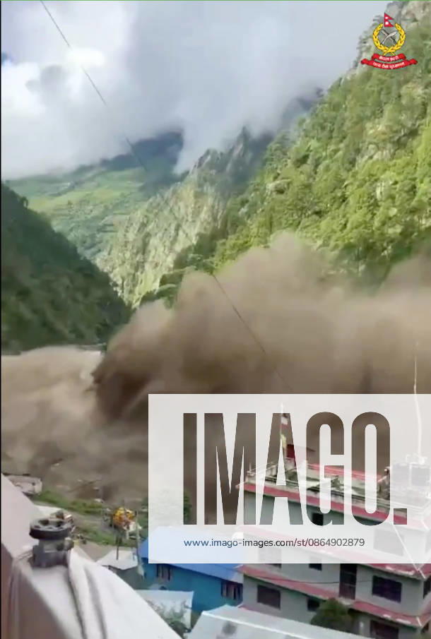 Flash floods and mudslides leave 8 dead, hundreds missing in Nepal NEPAL - AUGUST 26: (---- - MANDATORY CREDIT - NEPAL POLICE X ACCOUNT HANDOUT - NO MARKETING NO ADVERTISING CAMPAIGNS - DISTRIBUTED AS A SERVICE TO CLIENTS----) A screen grab captured from a video shows the aftermath of massive flash floods and mudslides near the Nepal-China border in Nepal on August 26, 2026. At least eight people were confirmed dead and 384 tourists and travelers were reported missing, according to the Nepal Tourism Board. Authorities urged people in districts along the Trishuli River basin, including Nuwakot, Dhading, Chitwan and Gorkha, to remain vigilant and stay in safe locations after a large volume of floodwater entered the Bho