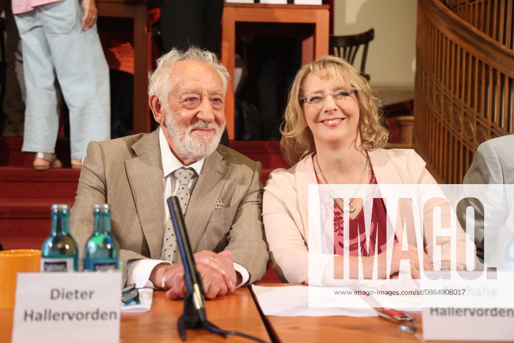 Berlin, August 26, 2026: Dieter Hallervorden presents his latest stage show in Berlin, accompanied by his daughter Nathalie.