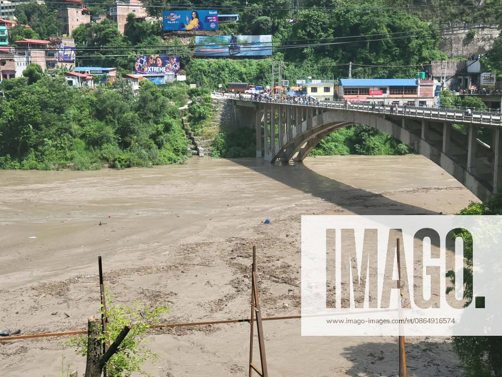 (260826) -- KATHMANDU, Aug. 26, 2026 -- This photo taken on Aug. 26, 2026 shows a view of the Trishuli River after flash floods in Nepal. As many as 72 people have been found dead in the flash flood in the Bhote Koshi River in Nepal, police said. Abi Narayan Kafle, spokesperson of Nepal Police, confirmed to Xinhua, adding that 41 injured people have been receiving treatment in different hospitals. (RSS via Xinhua) (SpotNews) NEPAL-FLASH FLOODS-AFTERMATH ZhangxPing
