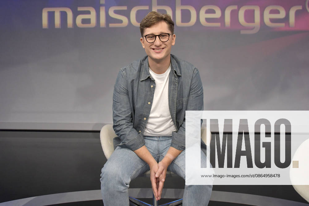 Philipp Türmer on the ARD talk show *maischberger* at the Berlin Adlershof studio, Berlin, August 26, 2026 Foto:xM.xBehrensx xFuturexImagex maischberger2608_6831