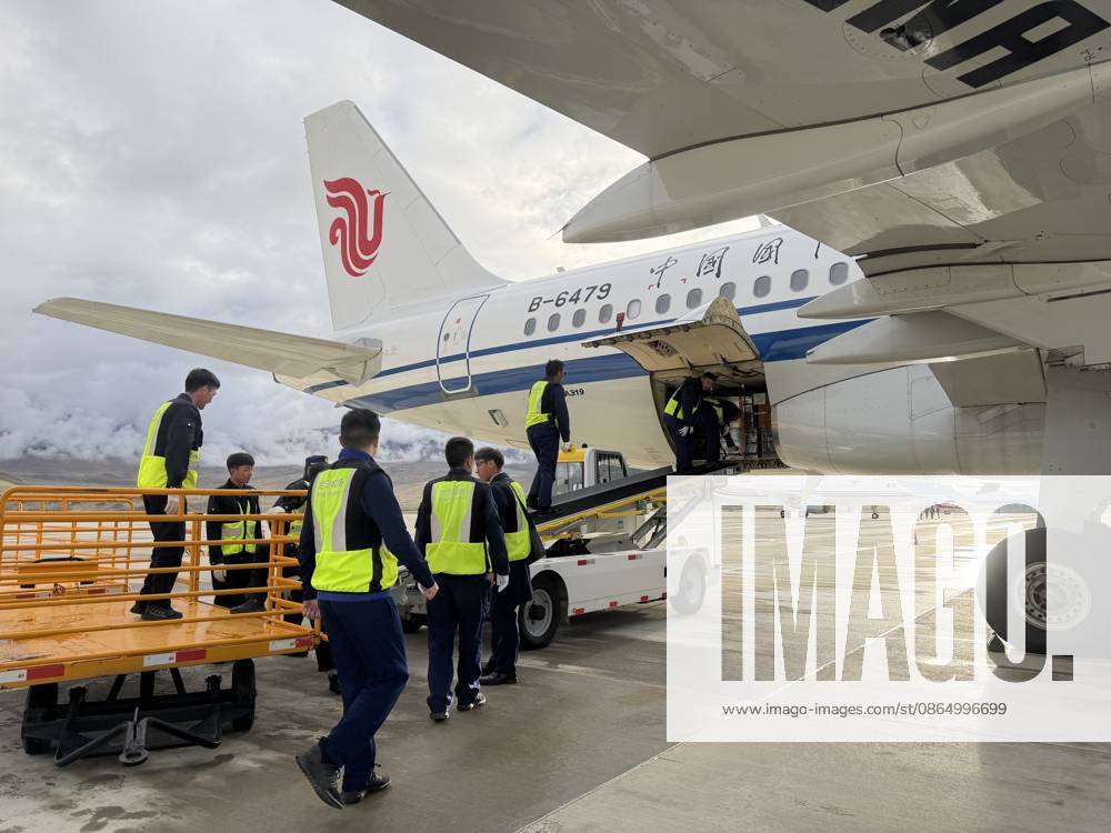 (260827) -- BEIJING, Aug. 27, 2026 -- A plane carrying a rescue team and supplies arrives at an airport in Xigaze in southwest China s Xizang Autonomous Region, Aug. 27, 2026. The first team of 141 rescuers has arrived at the mudslide-stricken border port of Gyirong in Xizang Thursday morning after the disaster caused significant casualties along the China-Nepal border, according to China s Ministry of Emergency Management. The mudslide struck Gyirong Port in Gyirong County, Xizang, on Wednesday morning. As of 8 a.m. on Thursday, three people had been killed, 558 others remained missing, while two local villagers had been rescued, local authorities said. (Photo by Xinhua) (SpotNews) CHINA-XIZANG-MUDSLIDE-RESCUE FORCES (CN) ZhangxRuiyu