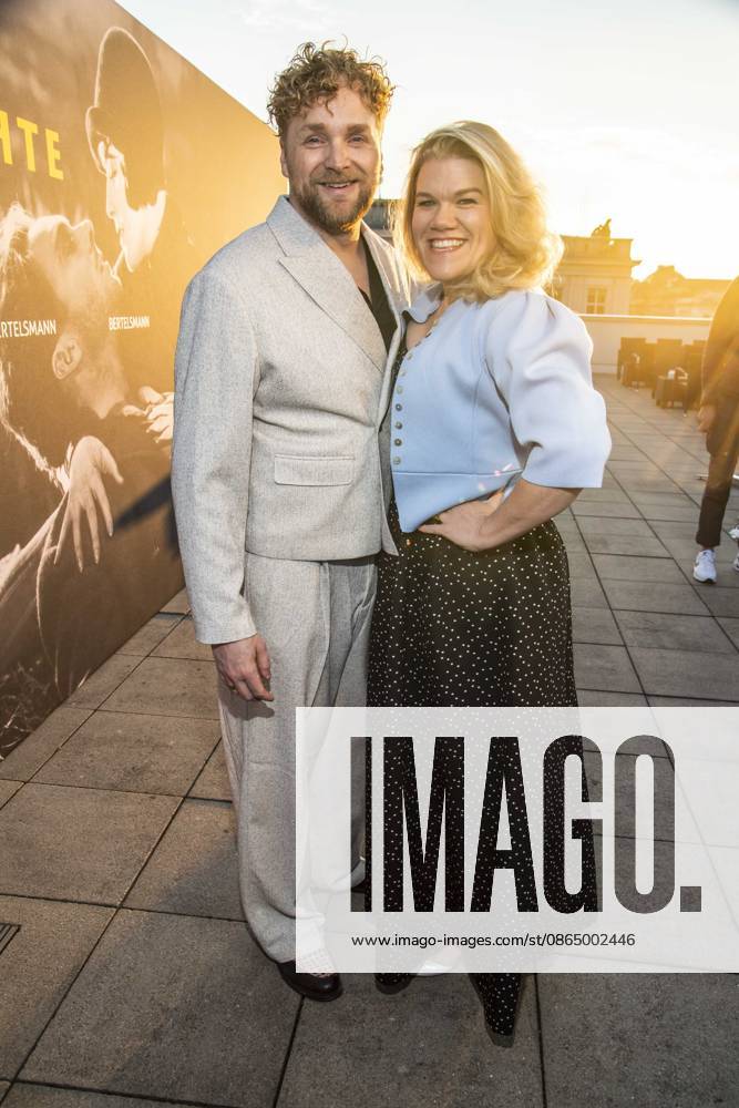 ABB FILM NIGHT: Knud Riepen and Gisa Flake attend the opening reception for the 2026 UFA Film Nights on the rooftop terrace of Bertelsmann Repraesentanz on August 26, 2026, in Berlin, Germany