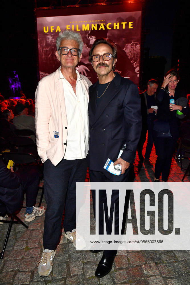 Dominic Raacke and Aleksandar Jovanovic Opening Reception for the 2026 UFA Film Nights, Rooftop Terrace of the Bertelsmann Representative Office in Berlin