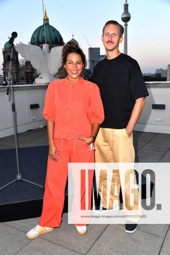 Amy Mussul and Rick Okon Opening Reception for the 2026 UFA Film Nights Rooftop Terrace of the Bertelsmann Representative Office in Berlin August 26, 2026