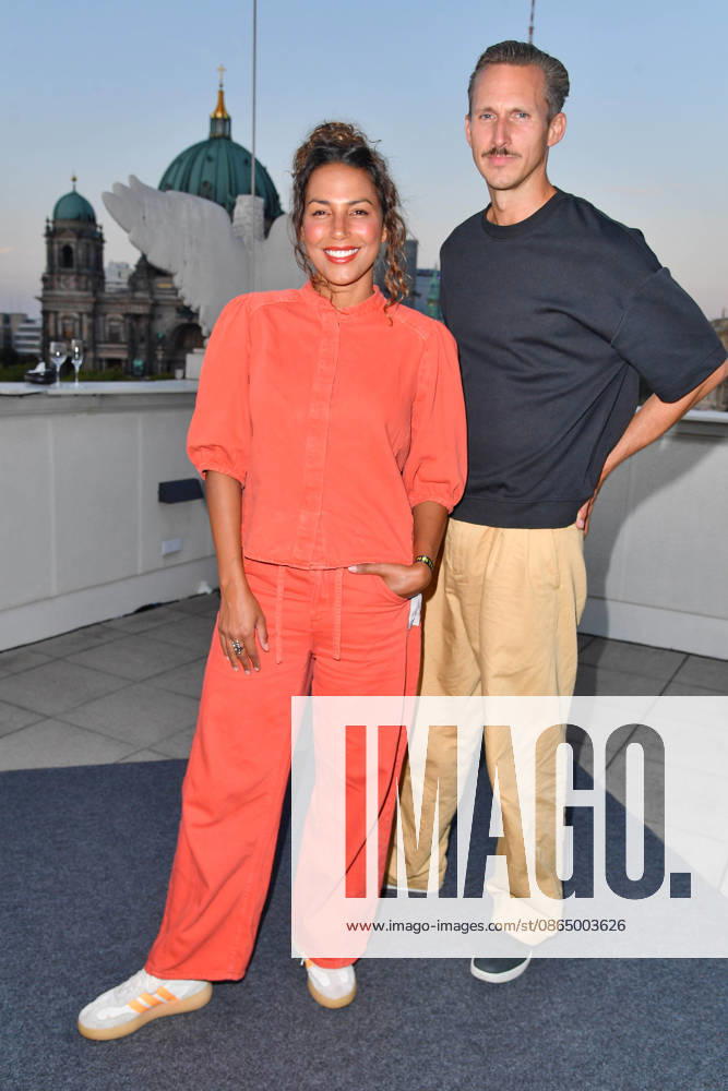 Amy Mussul and Rick Okon Opening Reception for the 2026 UFA Film Nights Rooftop Terrace of the Bertelsmann Representative Office in Berlin August 26, 2026