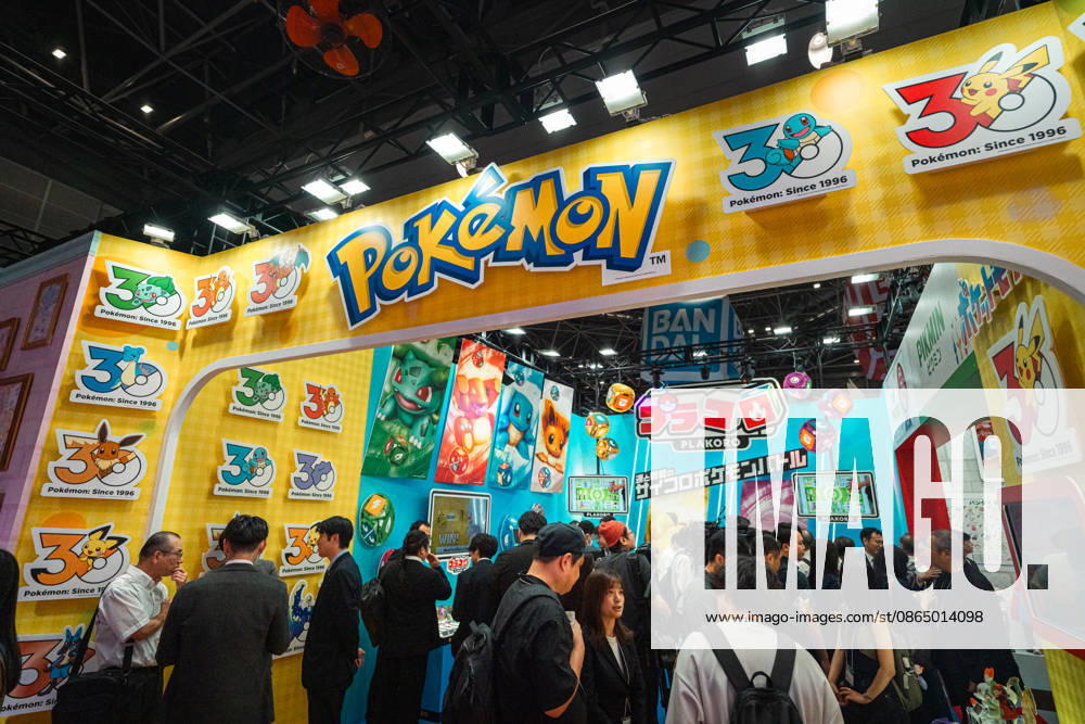 Pokemon booth, August 27, 2026 - Business visitors and media explore the latest toys and products during TOKYO TOY SHOW 2026 at Tokyo Big Sight in Tokyo, Japan. The four-day exhibition showcases new products and emerging trends from toy manufacturers in Japan and around the world. aflo_343307944