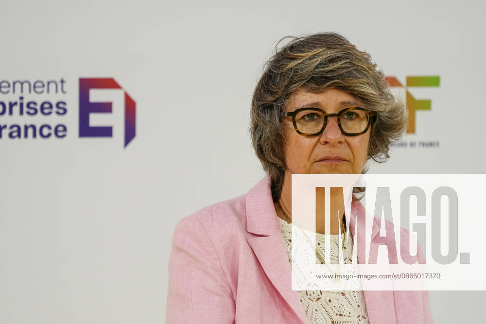 La REF 2026 Aurelien Morissard MAXPPP MAXPPP Paris August 27, 2026 Christelle Thieffinne, President of the CFE CGC, during the La REF 2026 meeting of French entrepreneurs, organized by the MEDEF, France’s main employers’ federation, at the Roland Garros venue in Paris on August 27, 2026 Aurelien Morissard MAXPPP Paris France