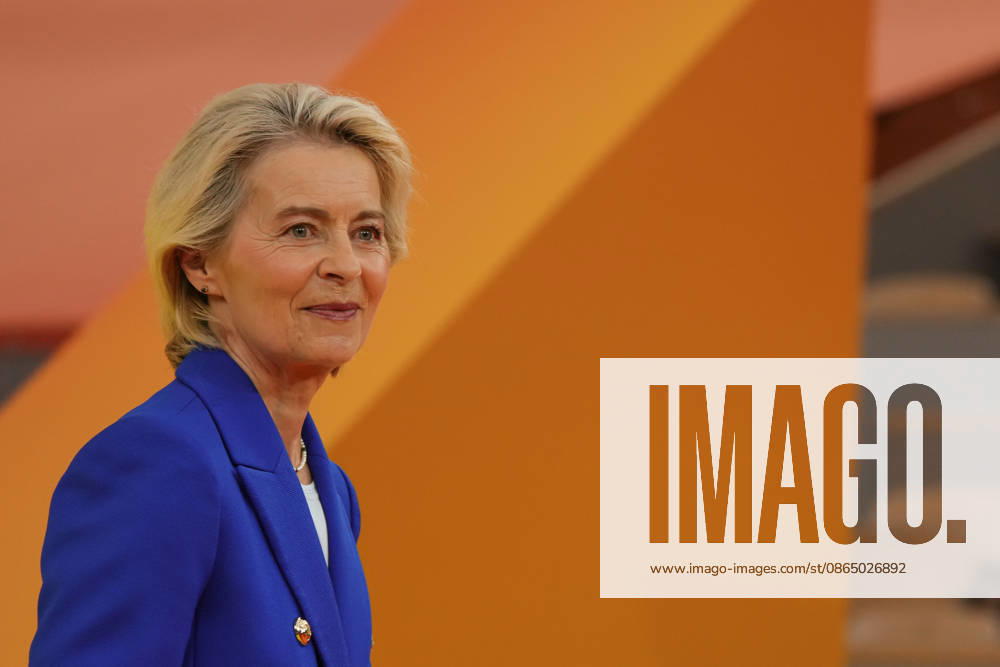 La REF 2026 Aurelien Morissard MAXPPP MAXPPP Paris August 27, 2026 Ursula von der Leyen, President of the European Commission, during the La REF 2026 meeting of French entrepreneurs, organized by the MEDEF, France’s main employers’ federation, at the Roland Garros venue in Paris on August 27, 2026 Aurelien Morissard MAXPPP Paris France