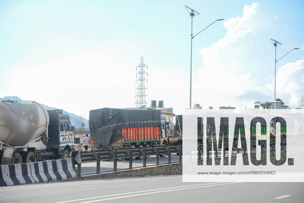 Trucks and other vehicles remain stranded along the KalankiÃ¢â‚¬ThankotÃ¢â‚¬Nagdhunga route in Kathmandu, Nepal, on August 27, 2026, as major highways remain closed following devastating flash floods and landslides. The stranded vehicles have occupied multiple lanes along the road, causing traffic congestion and further disrupting movement in the area. The floods swept through Rasuwa and other parts of central Nepal before surging downstream along the Trishuli and Narayani river systems, damaging roads, bridges, settlements and other infrastructure. The NagdhungaÃ¢â‚¬Muglin route, a key road connection between Kathmandu and other parts of the country, has been closed, disrupting the movem - ZUMAs330 20260827_zsp_s330_007