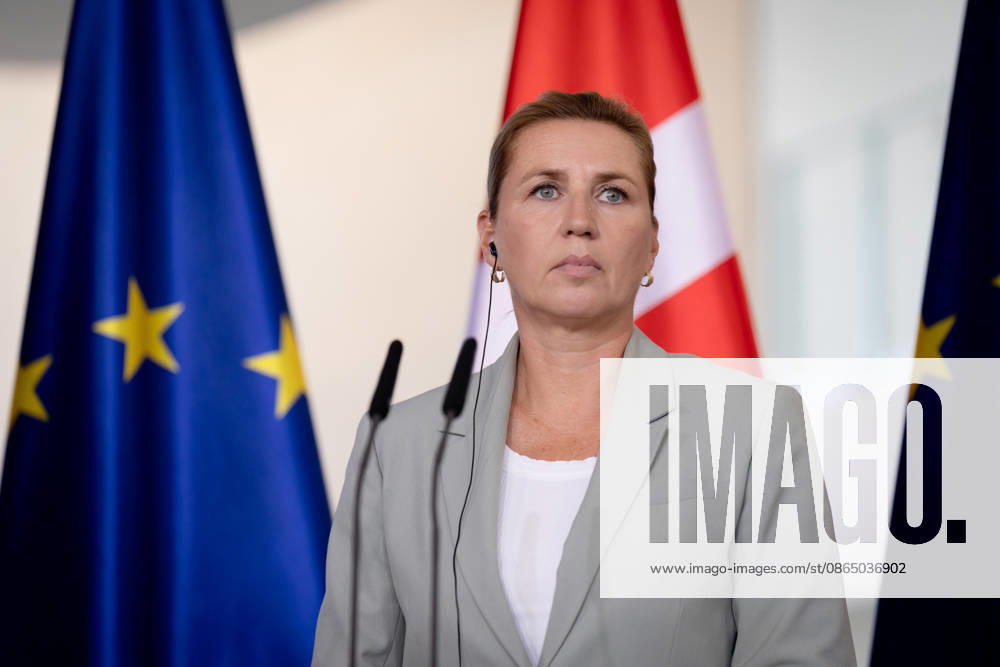 Chancellery, Like-Minded States Meeting, Berlin, Chancellery, Press Conference, Prime Minister, Mette Frederiksen, Denmark, Berlin, Berlin, GER