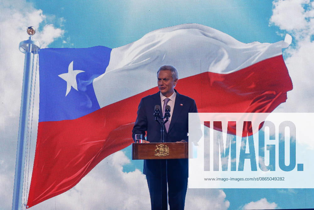 Santiago, August 27, 2026: President of the Republic José Antonio Kast attends the Mining Summit organized by Sonami at Metropolitan Santiago, Diego Martin, Aton, Chile; Aton 1184620 jpeg