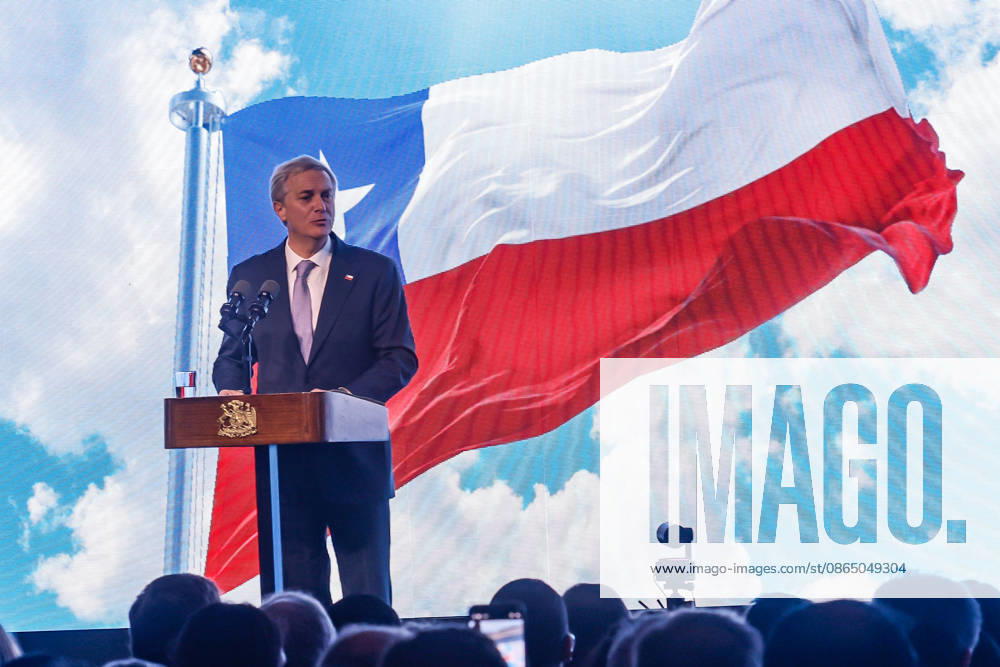 Santiago, August 27, 2026. The President of the Republic, Jose Antonio Kast, participates in the Mining Summit organized by Sonami at Metropolitan Santiago, Diego Martin, Aton, Chile. Aton 1184611 jpeg