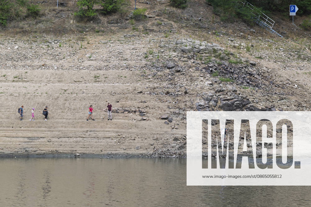 Low water level at the Orlik Reservoir, In Temesvar, Czech Republic, August 27, 2026. (CTKxPhoto VaclavxPancer) CTKPhotoP2026082707034 CTKPhotoP2026082707034
