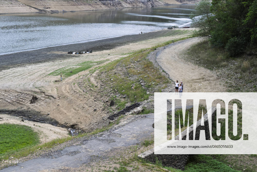 Low water level at the Orlik Reservoir, In Temesvar, Czech Republic, August 27, 2026. (CTKxPhoto VaclavxPancer) CTKPhotoP2026082707053 CTKPhotoP2026082707053
