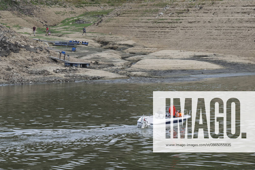 Low water level at the Orlik Reservoir, In Temesvar, Czech Republic, August 27, 2026. (CTKxPhoto VaclavxPancer) CTKPhotoP2026082707066 CTKPhotoP2026082707066