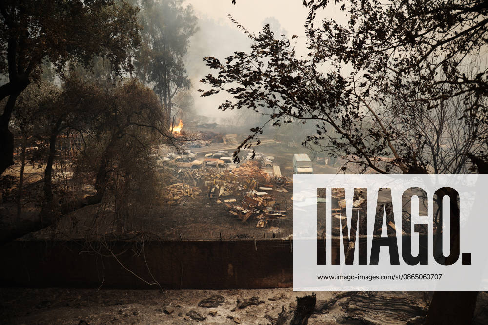 Wildfires in Algeria claim at least 12 lives across several provinces JIJEL, ALGERIA - AUGUST 27: Forest fires in eastern Algerian provinces turn green vegetation to ashes and cause material damage to homes and vehicles in the Beni Aicha village of Boraoui Belhadef Municipality in Jijel, Algeria on August 27, 2026. At least 12 people have died in wildfires that have swept through several provinces in Algeria, Interior Minister Said Sayoud said Wednesday, according to local media. The 159 fire outbreaks reported across the country have claimed five lives in Jijel, four in Bejaia and three in Tizi Ouzou. Hamza Zait Anadolu Jijel Algeria. Editorial use only. Please get in touch for any other usage.