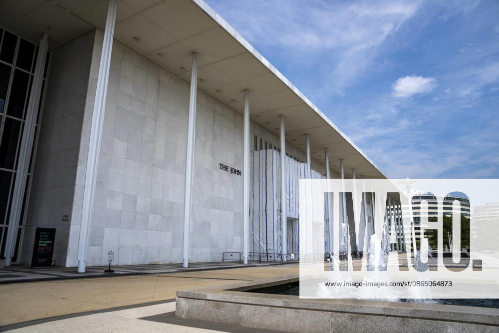 The John F. Kennedy Center for Performing Arts is seen in Washington, DC on Thursday, August 27. 2026. In a court ruling filed earlier this week, the Trump Administration said they may demolish the center if proposed renovation plans are blocked. WAP20260827306 BONNIExCASH