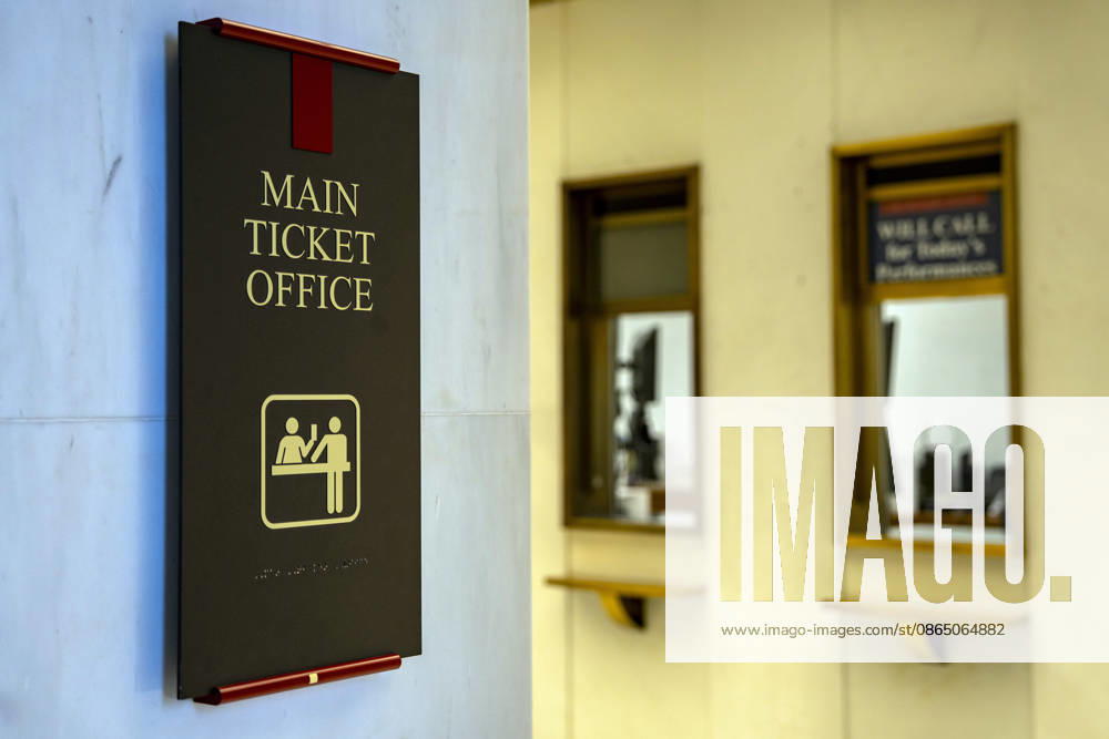 The ticket office for the John F. Kennedy Center for Performing Arts is seen in Washington, DC on Thursday, August 27. 2026. In a court ruling filed earlier this week, the Trump Administration said they may demolish the center if proposed renovation plans are blocked. WAP20260827315 BONNIExCASH