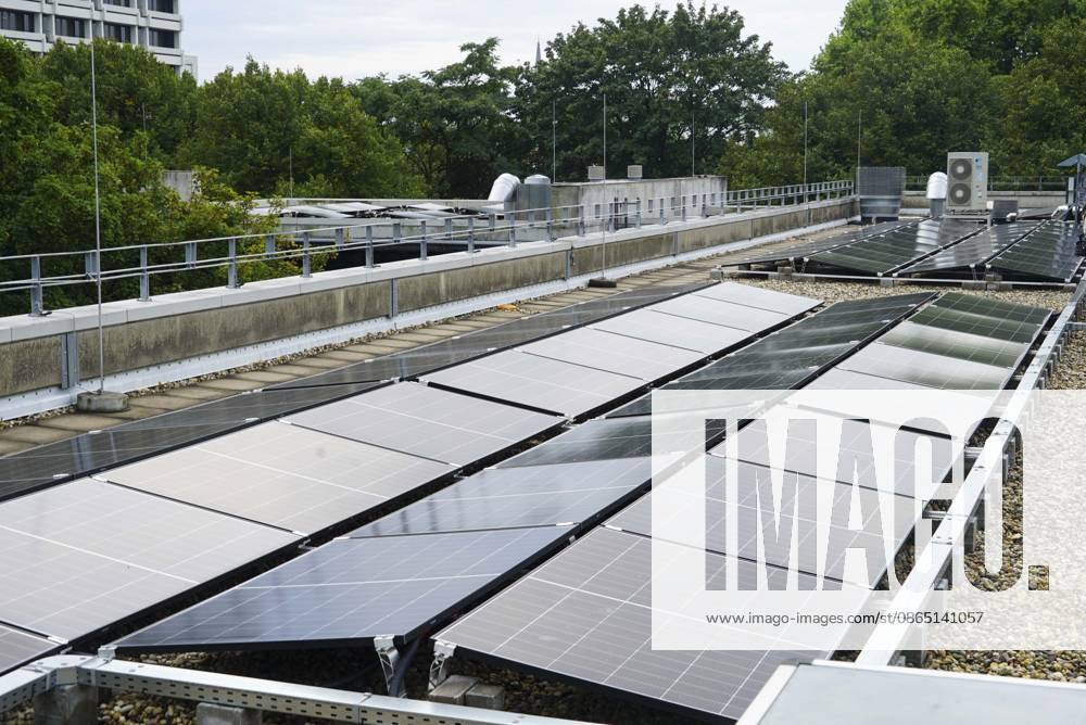 CNTV SOLAR ROOF Photovoltaic Solar Roof Panels on the Roof Inauguration Presentation New Solar Roof for the University of Hamburg Administration August 28, 2026, in Hamburg, Germany