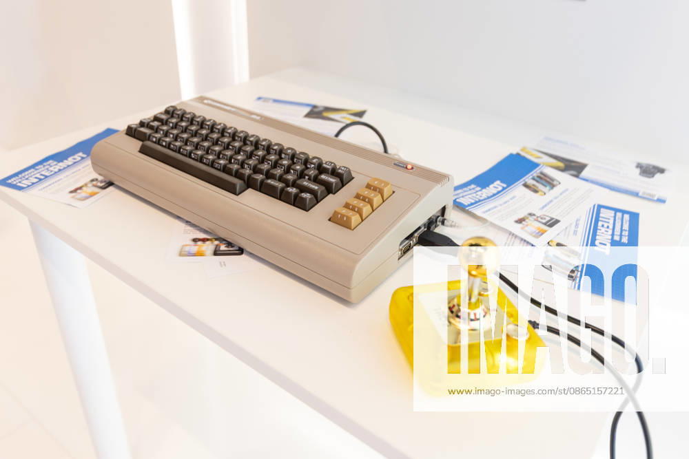 Gamescom 2026 in Cologne, August 28, 2026—Commodore booth featuring the legendary C64. Gamescom 2026, the world’s largest interactive entertainment event, will take place from August 26 to 30, 2026, at the Koelnmesse exhibition grounds in Cologne, Cologne-Deutz, North Rhine-Westphalia, Germany