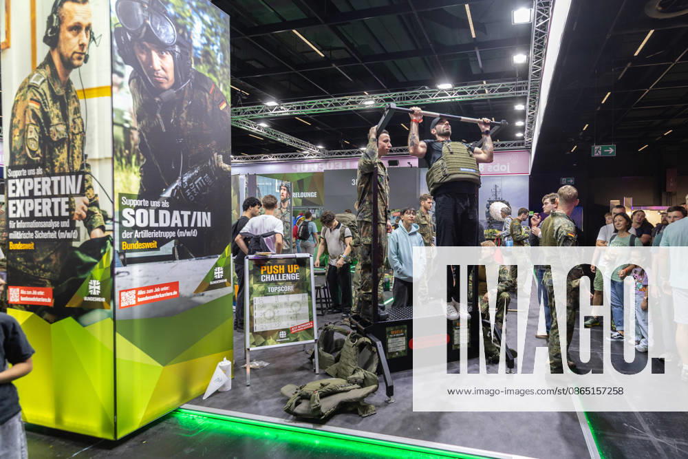 Gamescom 2026 in Cologne, August 28, 2026—German Armed Forces Booth. Gamescom 2026, the world’s largest interactive entertainment event, will take place from August 26 to 30, 2026, at the Koelnmesse exhibition grounds in Cologne, Cologne-Deutz, North Rhine-Westphalia, Germany