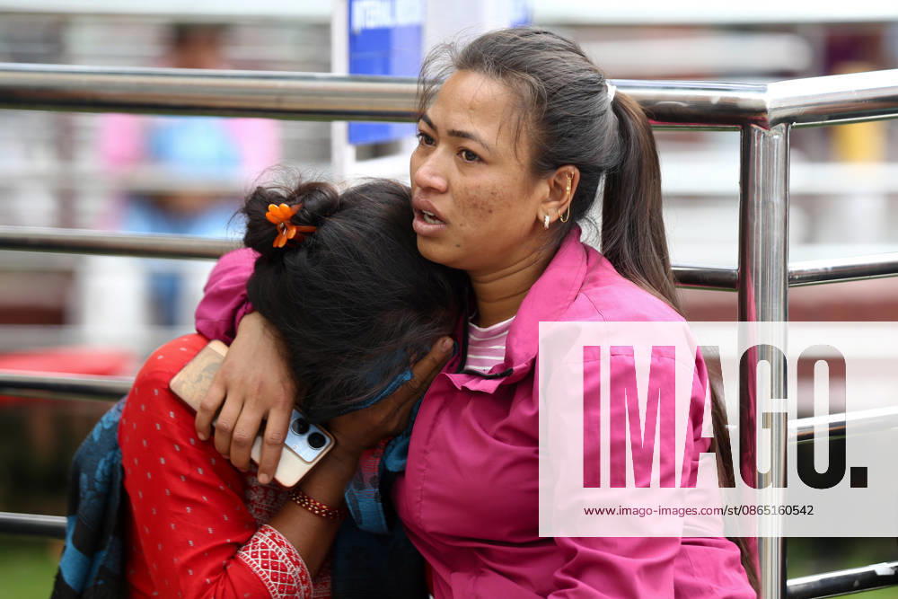 Rasuwa Floods Leave Hundreds Missing As Search For Victims Continues A family member of a person missing after floods in Rasuwa reacts at Tribhuvan University Teaching Hospital in Kathmandu, Nepal, on August 28, 2026. Families have gathered at the hospital seeking information about their loved ones following the floods and landslides. Kathmandu Nepal