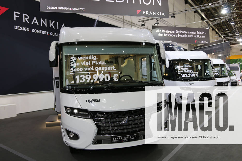 Frankia I 640 SD Final Edition, Caravan Salon Düsseldorf, August 28–September 6, 2026, Messe Düsseldorf, the world s leading trade show for mobile travel, the world s largest trade show for motorhomes and travel trailers, camping and caravanning, mobile vacations, Düsseldorf, Germany