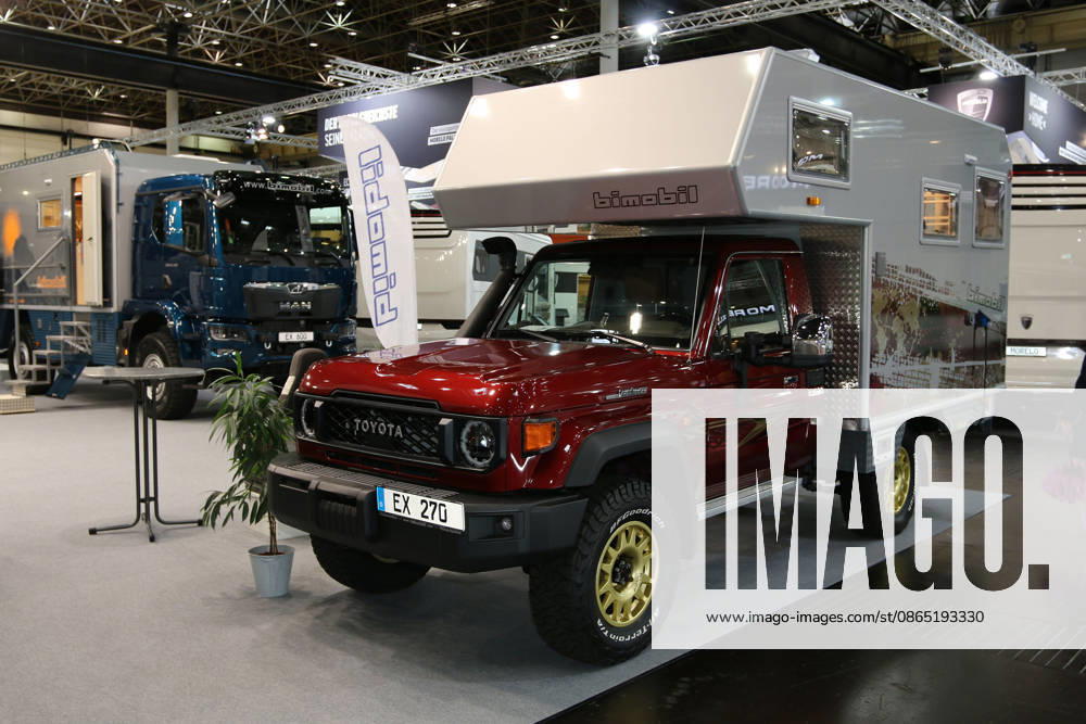 Bimobil EX 270 based on the Toyota Land Cruiser 79, Caravan Salon Düsseldorf, August 28–September 6, 2026, Messe Düsseldorf, the world’s leading trade fair for mobile travel, the world’s largest trade fair for motorhomes and travel trailers, camping and caravanning, mobile vacations, Düsseldorf D