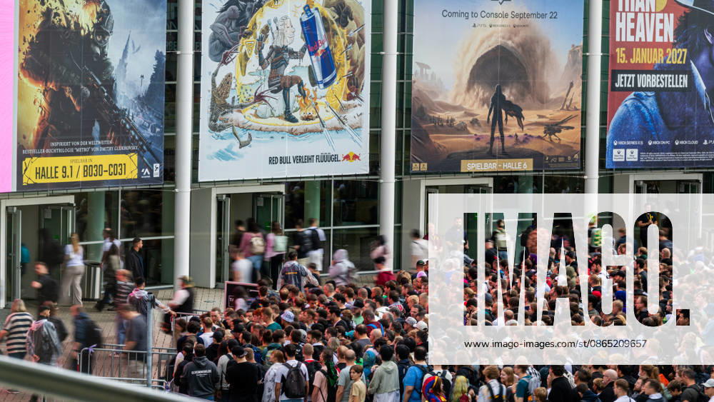 Gamescom 2026 in Cologne, August 28, 2026; Admission at the North Entrance. Gamescom 2026, the world’s largest interactive entertainment event, will take place from August 26 to 30, 2026, at the Koelnmesse grounds in Cologne, Cologne-Deutz, North Rhine-Westphalia, Germany