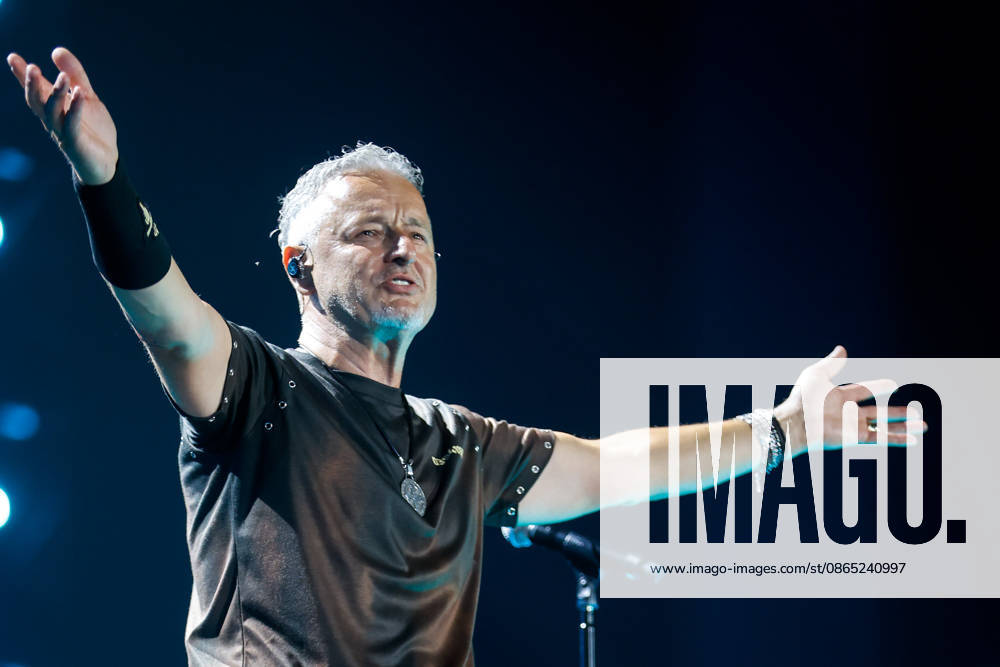 Marko Perkovic Thompson concert in Vukovar, Croatia Marko Perkovic Thompson performs on stage during his concert at Economic Zone in Vukovar, Croatia on August 29, 2026. DavorxJavorovic PIXSELL