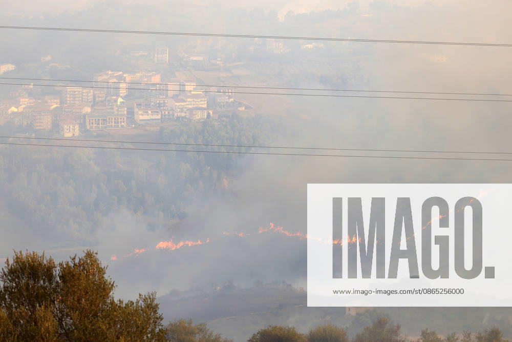 Wildfires on Italy s Sicily island threaten residential areas PALERMO, ITALY - AUGUST 29: Wildfires broke out at several locations threatened residential areas in some parts on Italy s southern island of Sicily, on August 29, 2026. Near the city of Palermo, a fire that started yesterday afternoon in the maquis shrubland stretching between the town of Ciminna and Ventimiglia di Sicilia affected a wide area. Firefighting teams responded to bring the fire under control, working from the ground with water tankers and from the air with firefighting planes and helicopters. One person injured in the fire was transported to hospital by air ambulance helicopter, while many others were forced to leave their homes along with their animals due to the f