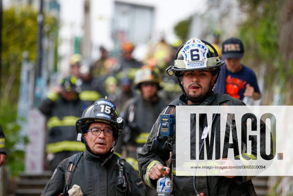 Valparaíso, August 30, 2026—A new edition of the Valparaíso Cerro Arriba firefighting event took place on the hills and stairways of Valparaíso, featuring nearly 2,600 firefighters from all over Chile and other countries. Manuel Lema Aton, Chile, Valparaiso, Chile Aton 1185150