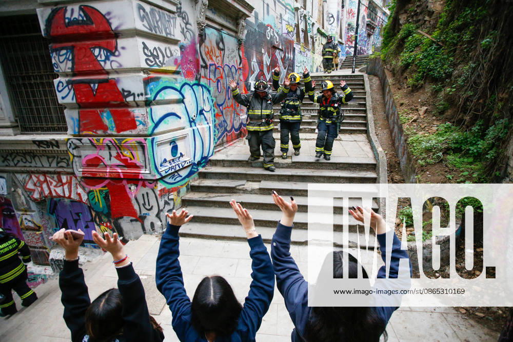 Valparaíso, August 30, 2026—A new edition of the Valparaíso Cerro Arriba firefighting event took place on the hills and stairways of Valparaíso, featuring nearly 2,600 firefighters from all over Chile and other countries. Manuel Lema Aton, Chile, Valparaiso, Chile Aton 1185170