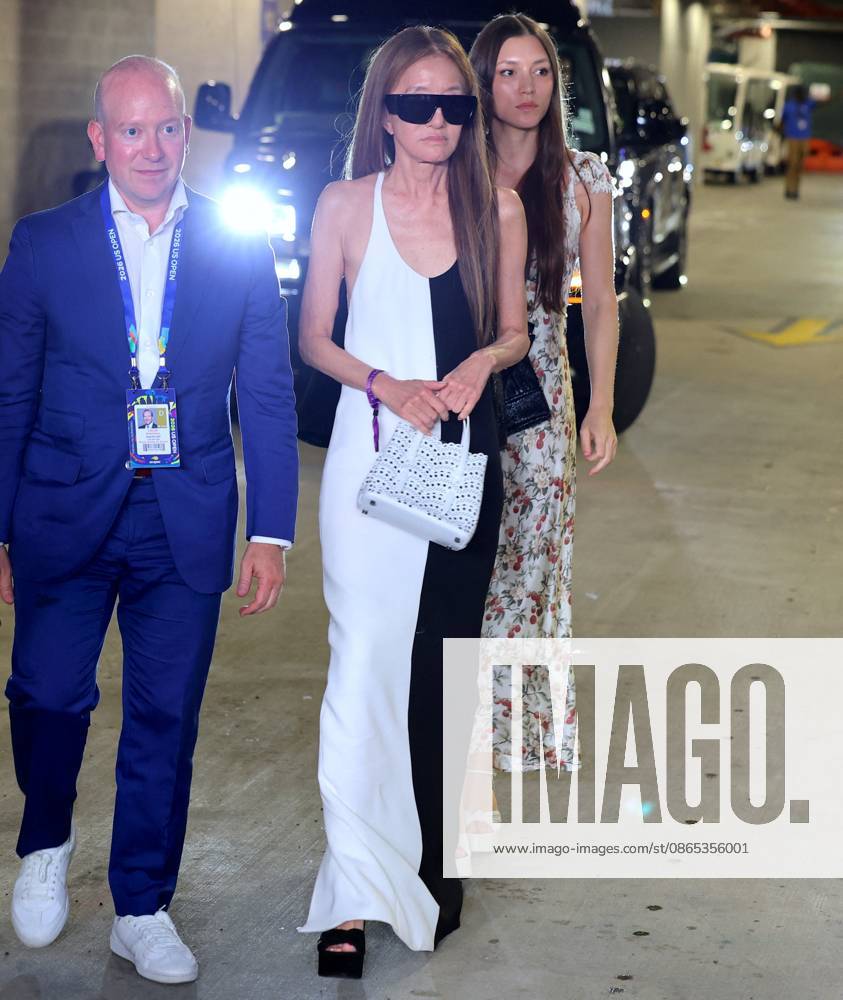Vera Wang At US Open - NYC Vera Wang arrives at the opening night of the US Open in New York, NY on August 30, 2026. Photo by Charles Guerin ABACAPRESS.COM New York City NY United States