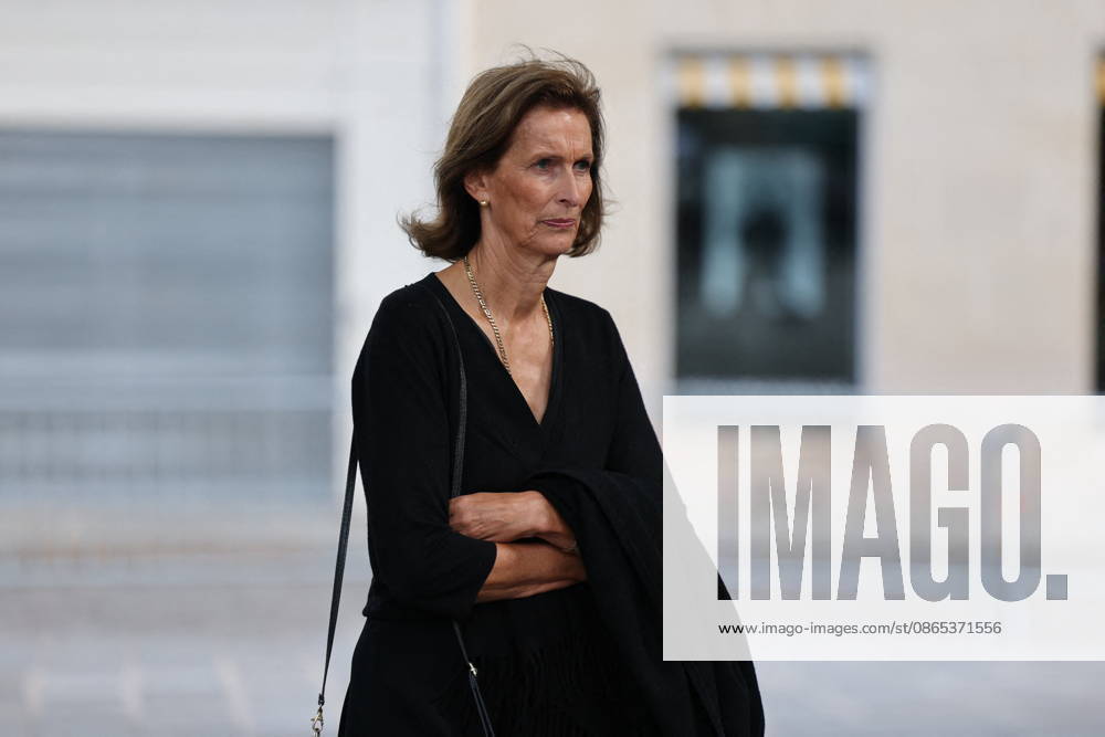 Nicolas Altmayer Funeral - Paris Anne-Claire de Liedekerke during the funeral of French film producer Nicolas Altmayer at Saint Germain des Pres church in Paris, France on August 31, 2026. He was the co-founder of Mandarin Compagnie, and died in a car accident with his partner, Dior executive Mathilde Favier on August 17, aged 61 and 57, respectively. Photo by Raphael Lafargue ABACAPRESS.COM Paris France