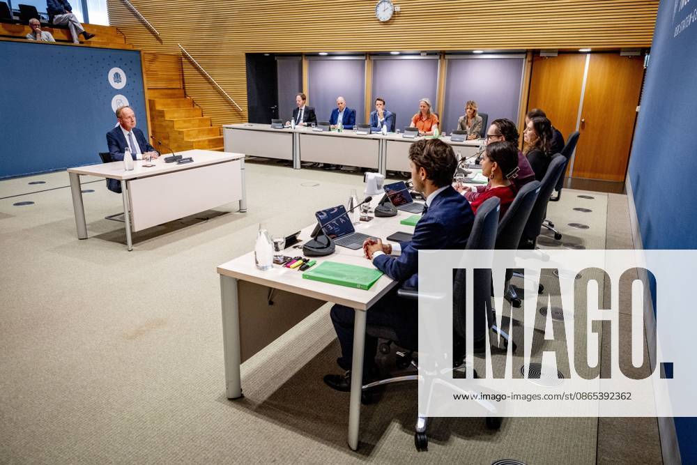 THE HAGUE Kees van der Staaij during the public hearings of the parliamentary inquiry committee into the coronavirus policy. During the coronavirus period, he was a Member of Parliament and party leader for the SGP. ROBIN UTRECHT ANP netherlands out - belgium out
