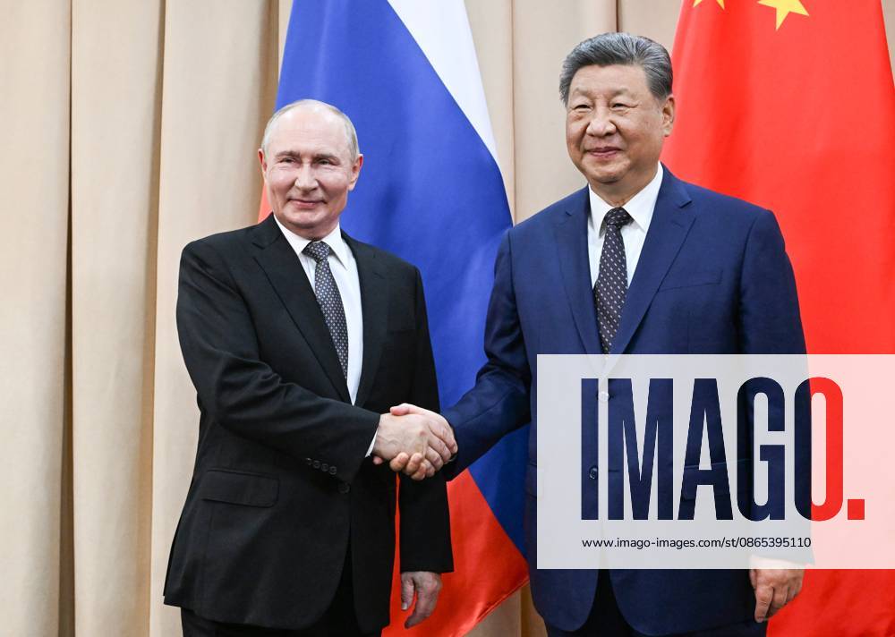 Kyrgyzstan Putin SCO Summit 9231778 31.08.2026 Russian President Vladimir Putin and Chinese President Xi Jinping shake hands as they pose for photos before a meeting on the sidelines of the Shanghai Cooperation Organization (SCO) summit in Bishkek, Kyrgyzstan. Kristina Solovyova Sputnik Bishkek Kyrgyzstan
