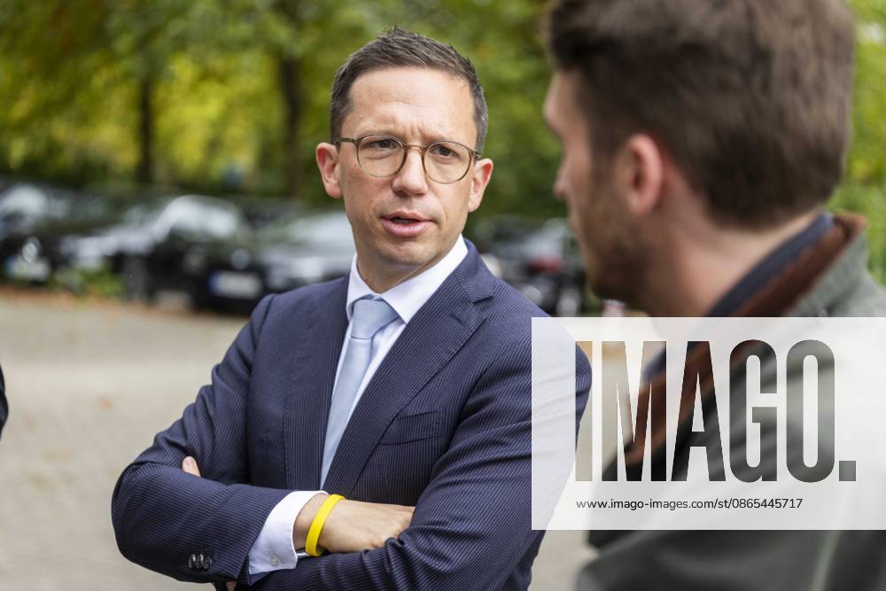 Falko Mohr, Lower Saxony’s Minister of Science and Culture, in Osnabrück at the invitation of mayoral candidate Robert Alferink; invitation to tour a student housing complex operated by the Osnabrück Student Services Organization; August 31, 2026; SPD Osnabrück election campaign